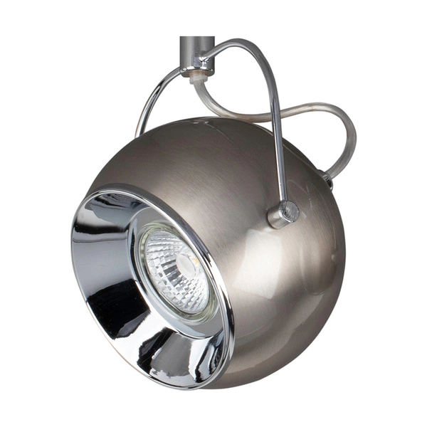 Ball Concrete Ceiling Lamp Incl. 3xLED GU10 5W Gray Concrete/Satin Metal 5131336