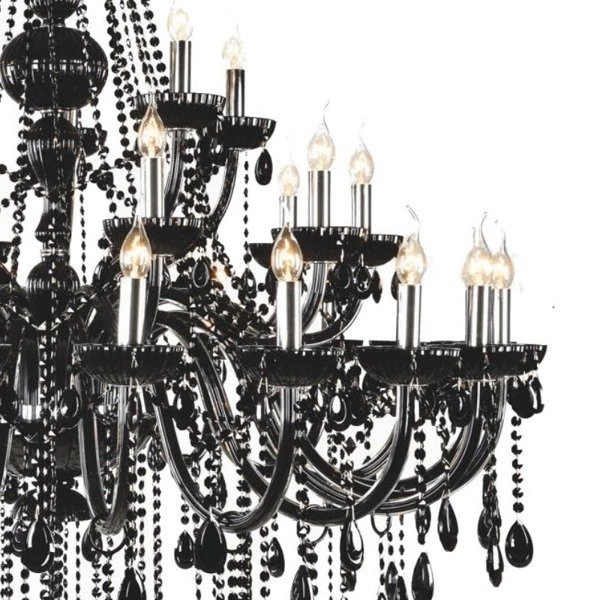 Queen Chandelier 35xE14 Max.40W Black/Chrome 9140354