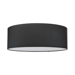 Josefina Ceiling Lamp 3xE27 Max.25W White Metal/Anthracite Fabric Shade