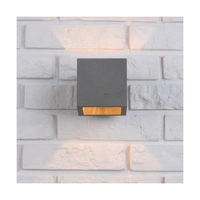 Block Wall Lamp 1xG9 Max.28W Gray Concrete 2255136
