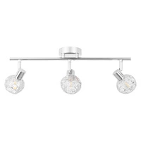 Lena Ceiling Lamp 3xG9 Max.28W Chrome Metal/Transparent Glass 2095328