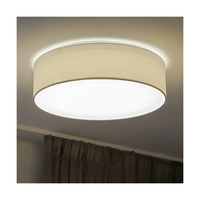 Lampa Sufitowa Josefina 1xLED Zintegrowana 2600lm 2700K 30W Biały Metal/Biały Klosz Tkaniny 4764802