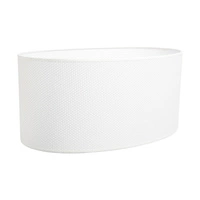 Abażur Owal 1xE27 H20 Biały L520/W340 H240 A1534