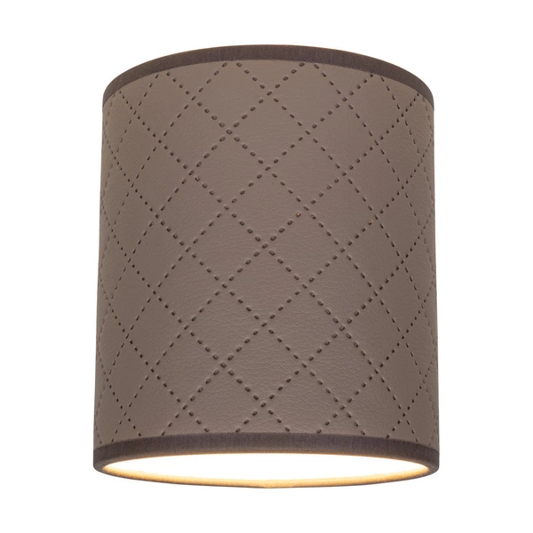 Lampshade Cylinder E27 H20 Khaki Fabric A0977