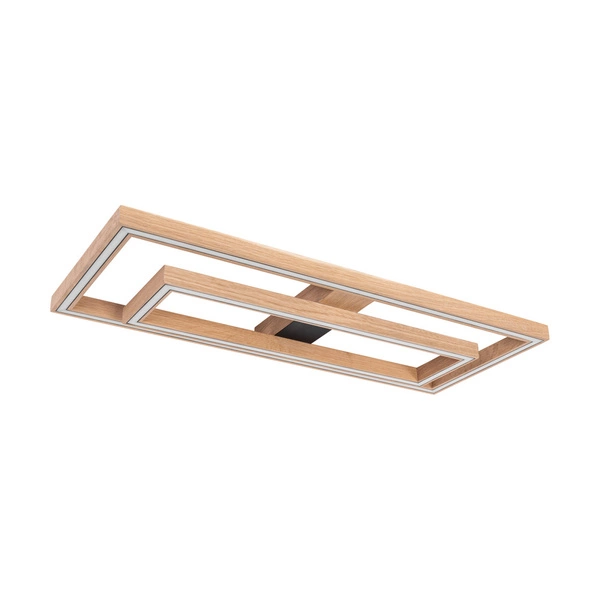 Ramme Ceiling Lamp 2xLED 24V 55.5W Int. Black/Oiled Oak with Klick&Dimm 4027409600000