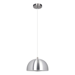 Lampa wisząca RAY srebrna 25cm 3050127