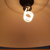 LED DECORATIVE BULB 4W E27 spiral light bulb