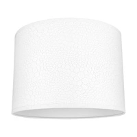 Leila Table Lamp 1xE27 Max.60W Chrome Metal/Transparent PVC Cable/Multicolor Paper+PCV Shade with Crocodile pattern 7651028