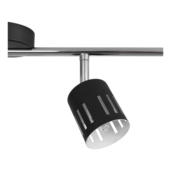 Ulrika Ceiling Lamp Incl. 4xG9 Max.28W Chrome Metal/Black Metal 2744404