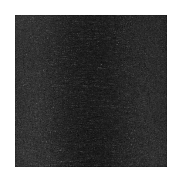 Abażur Cylinder E27 H30 Czarny Tkanina A0416