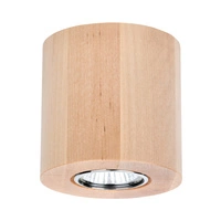 Wooddream Round Lampa Sufitowa Incl.1xLED GU10 5W Brzoza 2566160