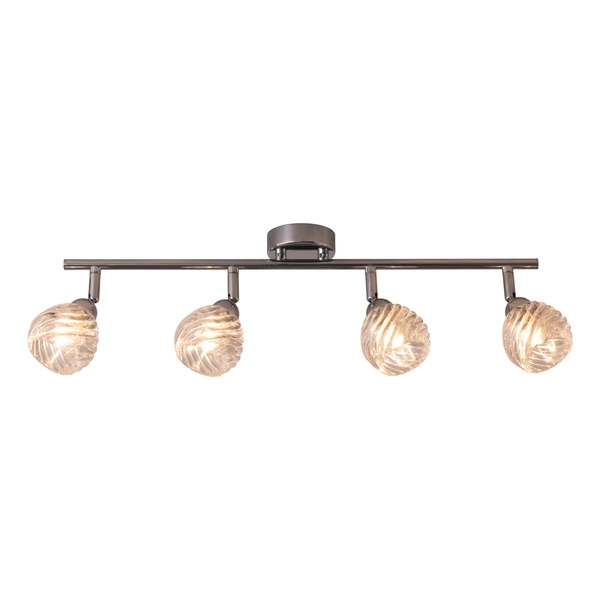 Lampa sufitowa Wave w zestawie 4xG9 Max.28W Chromowany metal/przezroczyste szkło 2102428