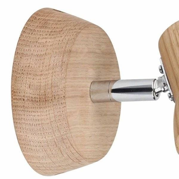 Venla Wall lamp Incl.1xLED GU10 5W Oiled Oak 2434174