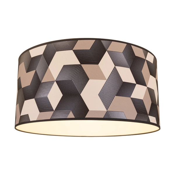 Lampshade Cylinder E27 H40 Multicolor Wallpaper A1161
