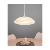 Lampa wisząca Circle 1xE27 Max.60W Biały materiał syntetyczny/Biały kabel z materiału syntetycznego/białe szkło 4313502