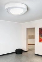 Cloud Ceiling Lamp Incl. LED Integrated 7680lm 3000K 96W White Metal 5773102