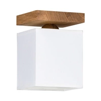 Inger Ceiling Lamp 1xE27 Max.25W Oiled Oak/White 2284174