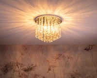 Luxoria Ceiling Lamp Incl. 4xG9 3W Chrome/Transparent 9018428