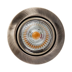 Ledsdream Round Ceiling Lamp Incl.1xLED GU10 5W Patina 2601111