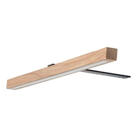 Aqua Viva Over-cabinet Lamp 1xLED 24V Integrated 9W Black/Oiled Oak 89421104