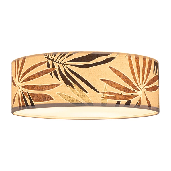 Hoja Ceiling Lamp 3xE27 Max.25W White Metal/Multicolor Wallpaper 4873802