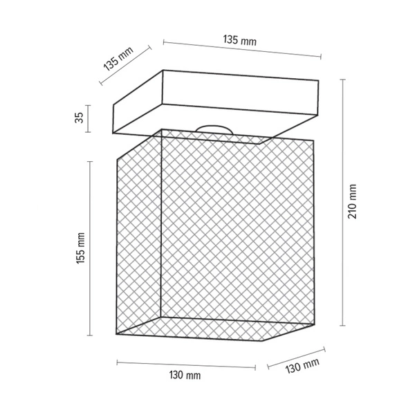 Norman Wood Ceiling Lamp 1xE27 Max.25W Birch Wood/Chrome Metal 8175160