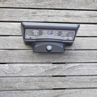 TIGRE solar wall lamp black CS1060350