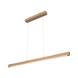 Smal Pendant Lamp 1xLED 24V Integrated 15W Oiled Oak/Touch Dimmer