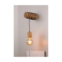 Trabo Pino Wall lamp 1xE27 Max.25W Stained Pine/Black 69379151