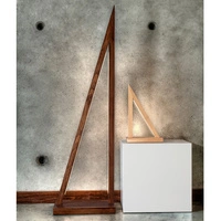 Segel Floor Lamp 2xLED 24V Integrated 3000lm 3000K 32,5W Walnut Beech Wood/Black Fabric Cable with Touch Dimmer 1213976