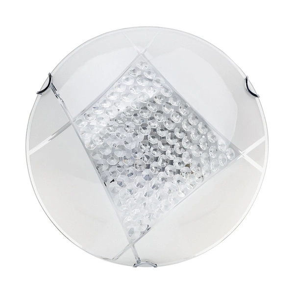 Carolina Ceiling Lamp 1xLED Integrated 1650lm 2700K 15W White Metal/White-Transparent Glass 4593102