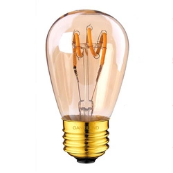 LED spiral bulb E27 ST14 0,5W filament SPIRALA VINTAGE | warm color