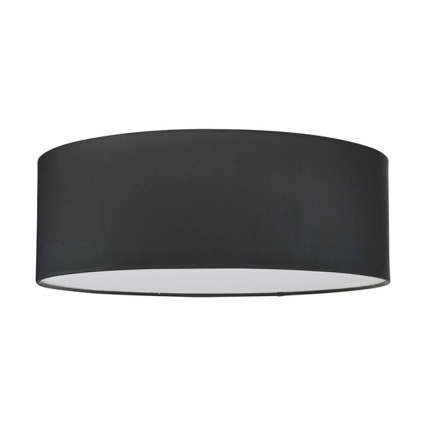 Lampa Sufitowa Josefina 3xE27 Max.25W Biały Metal/Antracytowy Klosz Tkaninowy 4783812