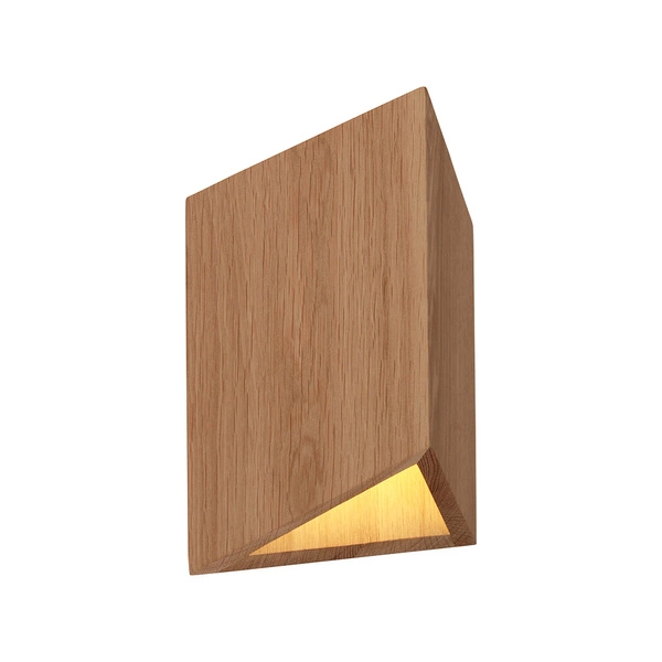 Trekant Wall Lamp 2xLED Integrated 720lm 3000K 8W Oiled Oak 2235174