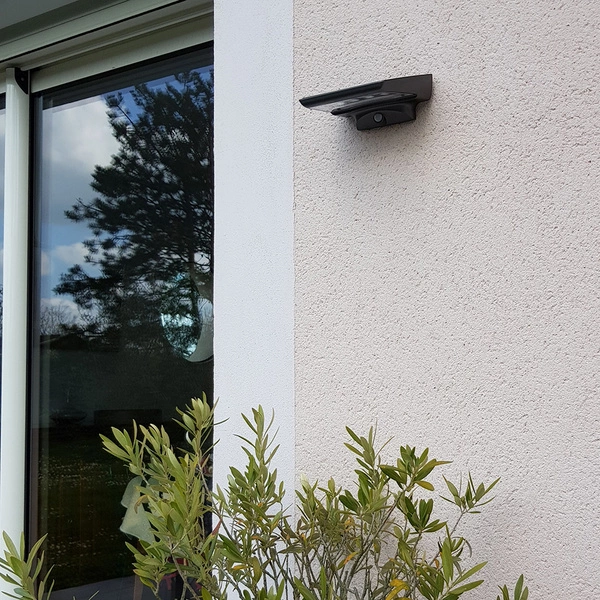 TIGRE solar wall lamp black CS1060350