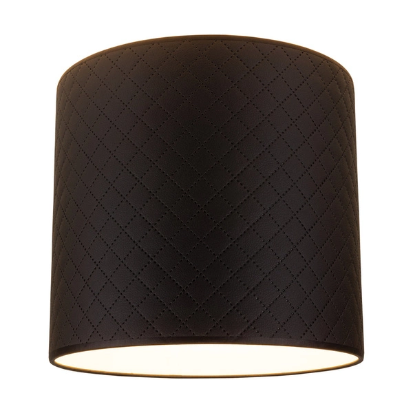 Lampshade Cylinder E27 H0 Black Fabric A0932
