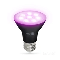 Żarówka do roślin LED PLANTY B 7W E27 1200K czarna Kobi Design