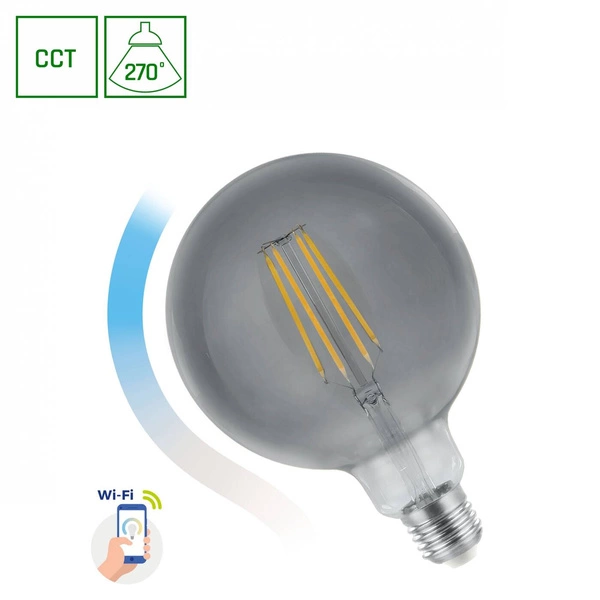 LED GLOB 4.9W E27 CCT 4000K-6500K + DIMM SMART bulb