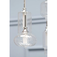 LARISSA XII pendant lamp transparent 65cm 1891228