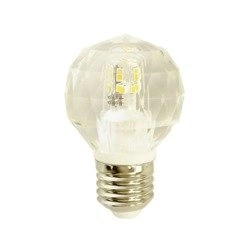 Żarówka LED E27 4,3W neutralna 4000K ozdobna kryształowa kulka