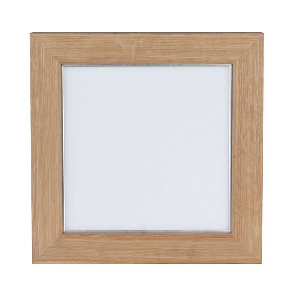 Vivica Square Ceiling Lamp 1xLED Integrated 2280lm 4000K 24W Oiled Oak/White Synthetic Material 2088074