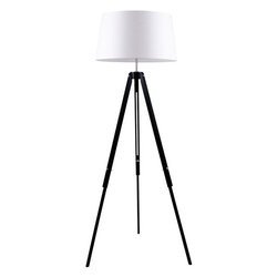 Tripod Floor Lamp 1xE27 Max.60W Black/Transparent/White