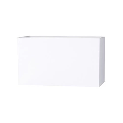 Lampshade Rectangular E27 H40 White L300 W200 H200 A1686