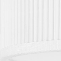 Lampshade Cylinder E27 H30 White Cellulose 100% ECO A1453