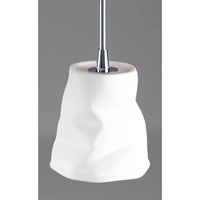 Joelle Pendant Lamp 9xG4 Max.20W Chrome Metal/White Ceramics 1870902