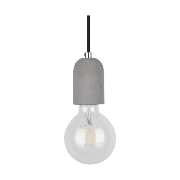 Amory Pendant Lamp 3xE27 Max.60W Gray Concrate/Black Fabric Cable 9779336R