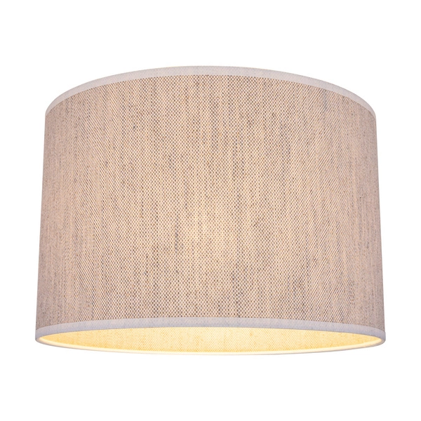Lampshade Cylinder E27 H30 Beige Bright Linen A1291