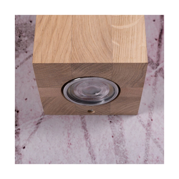 Wooddream Wall Kinkiet Incl. 2xLED GU10 5W Dąb Olejowany 2571274