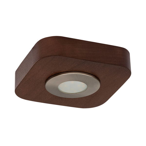 Sunniva Ceiling Lamp Incl. 1xLED 5W Walnut/Satin