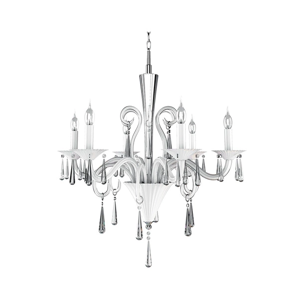 Lampa wisząca ROSANO VI żyrandol 80cm 5193602